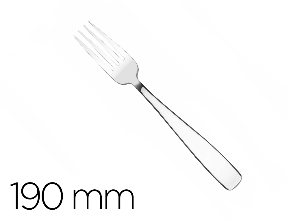 Tenedor jay mesa hotel acero inoxidable 18/10 longitud 195 mm