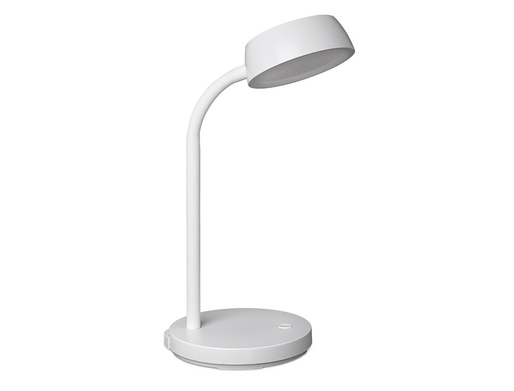 Lampara de escritorio maul led abby color blanco 155x320x155 mm