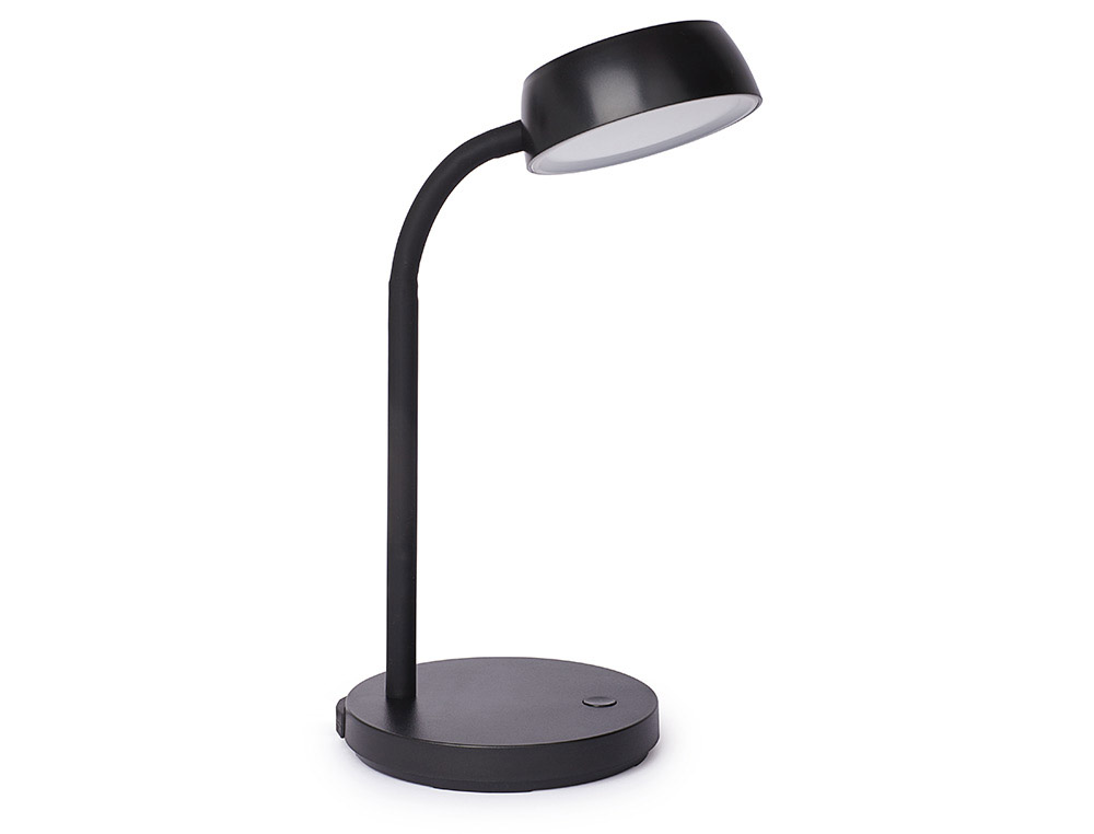 Lampara de escritorio maul led abby color negro 155x320x155 mm