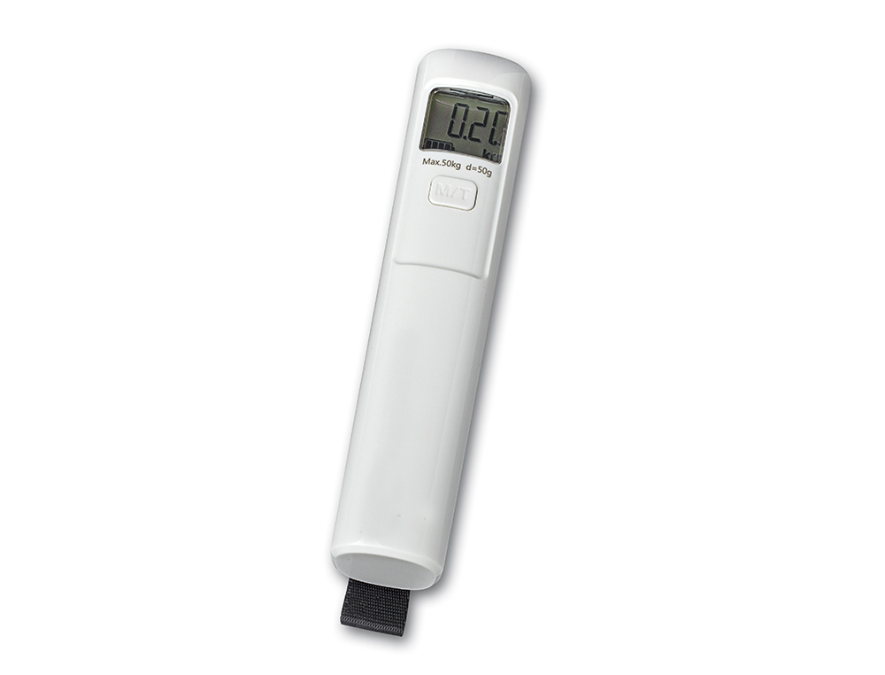 Balanza de equipaje maul trek 50 kg hebilla con gancho acero inoxidable carga por agitacion color blanco