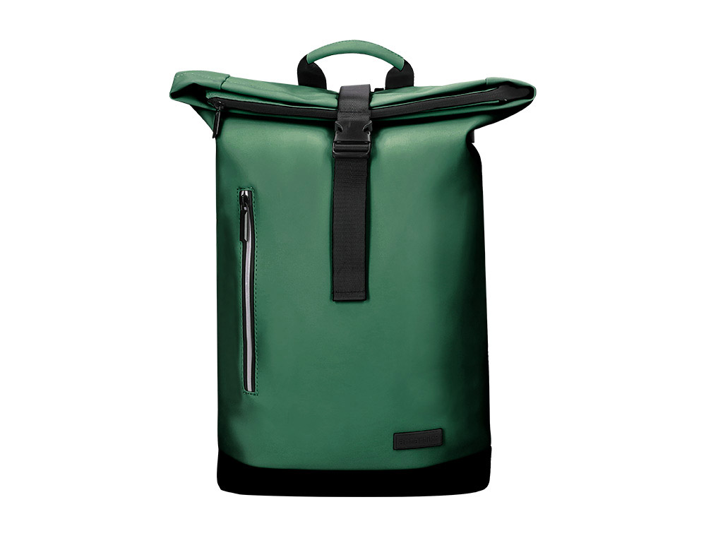 Mochila antartik roll pack waterproof enrollable gran capacidad verde militar 480x130x280 mm