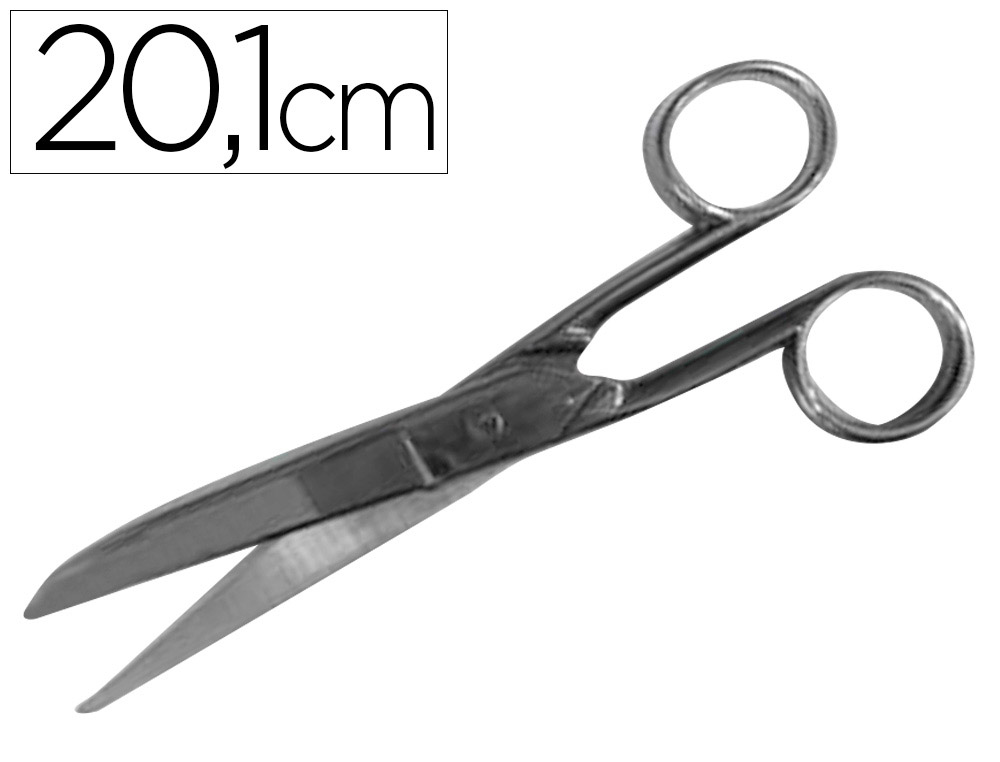 Tijera oficina acero inoxidable 7,9" 20,1 cm