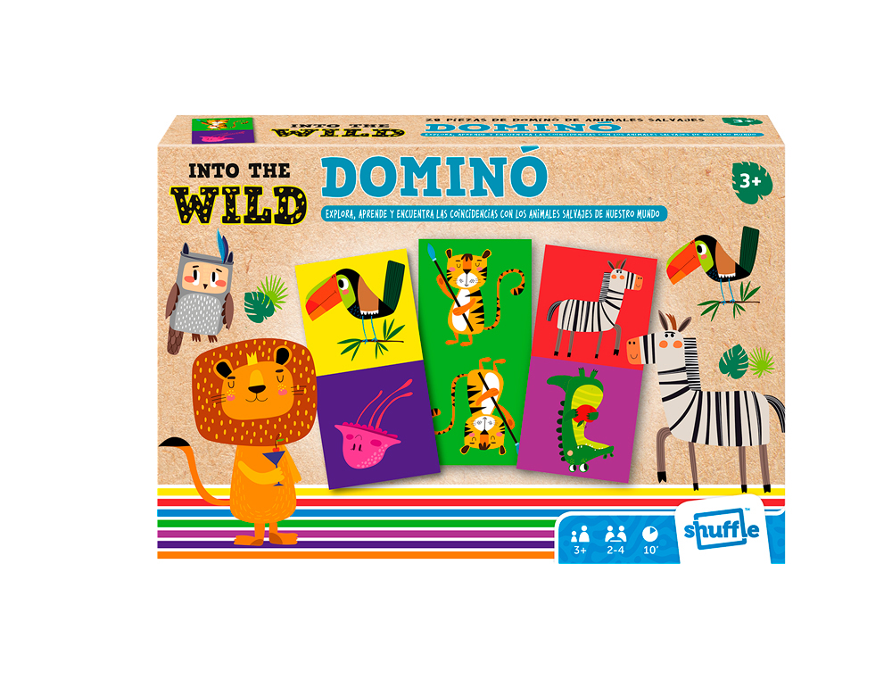 Domino shuffle infantil into the wild