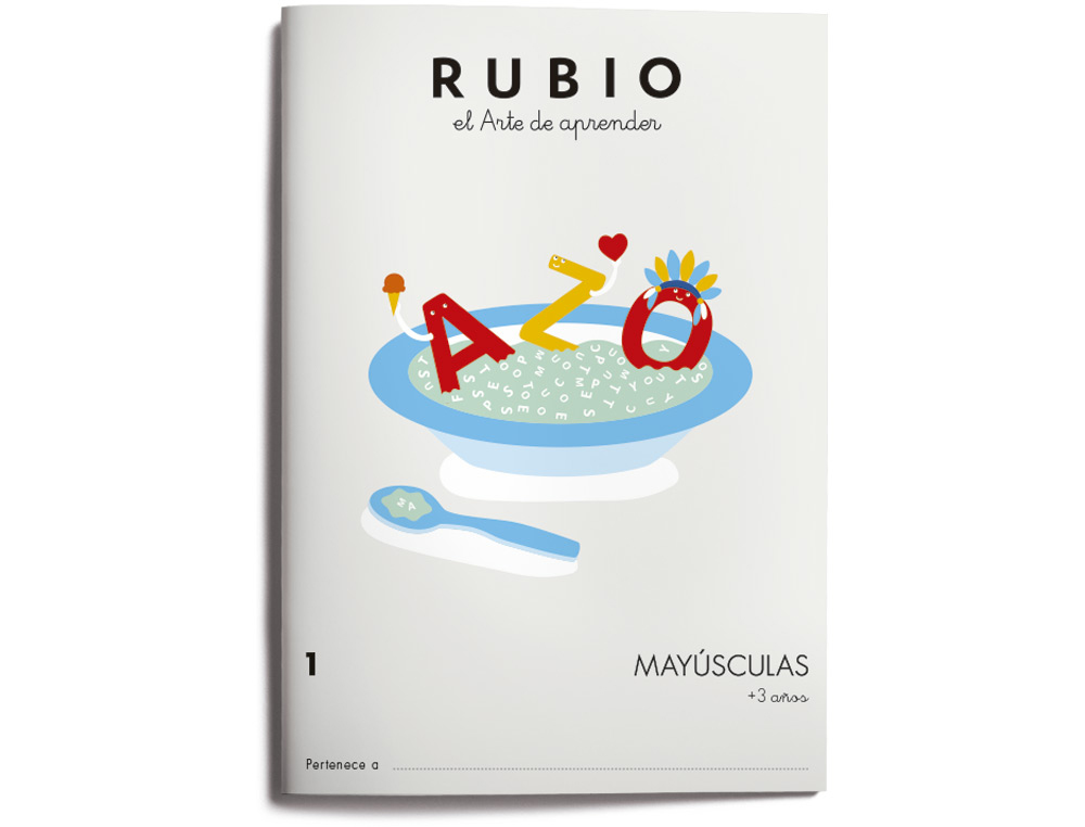 Cuaderno rubio mayusculas 1
