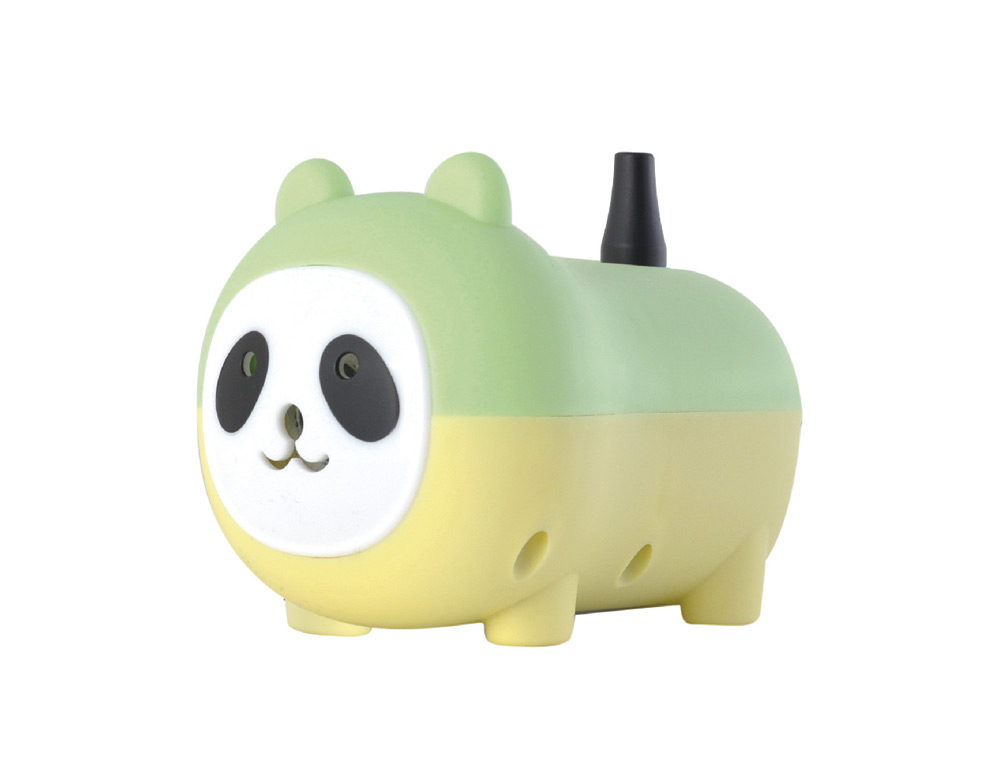 Compresor electrico panda 450w + bolsa de 50 globos 100% latex biodegradable colores surtidos regalo