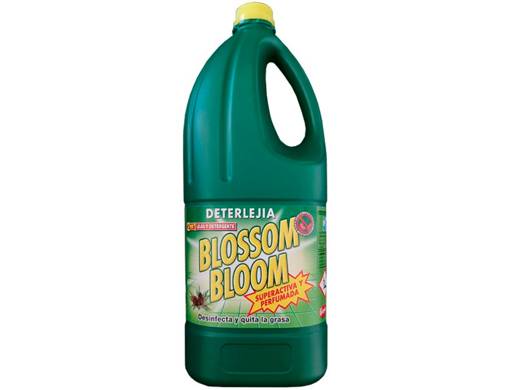 Lejia blossom bloom desinfectante con detergente perfume pino botella 2 litros
