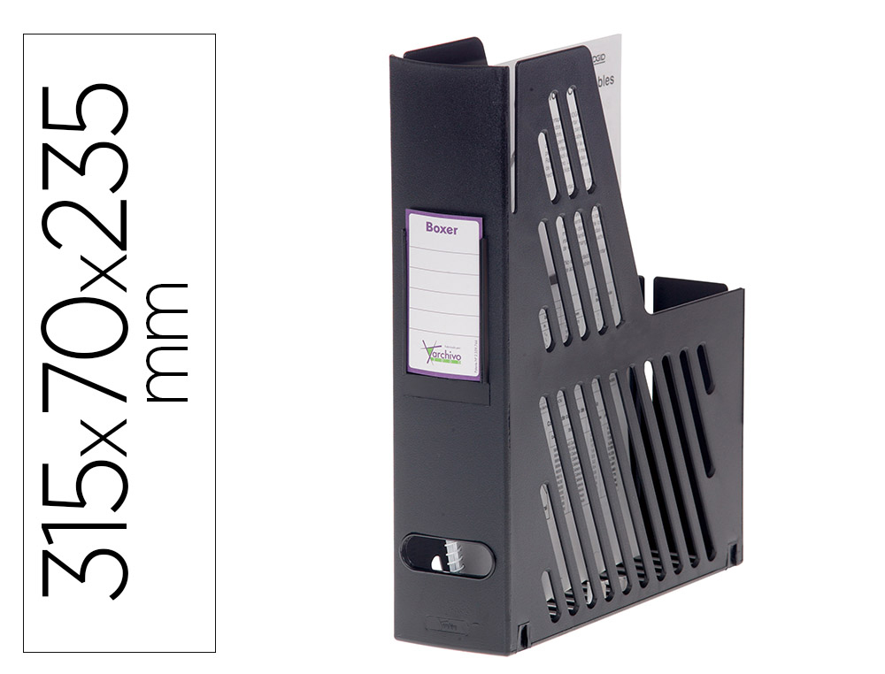 Revistero boxer 2005 negro