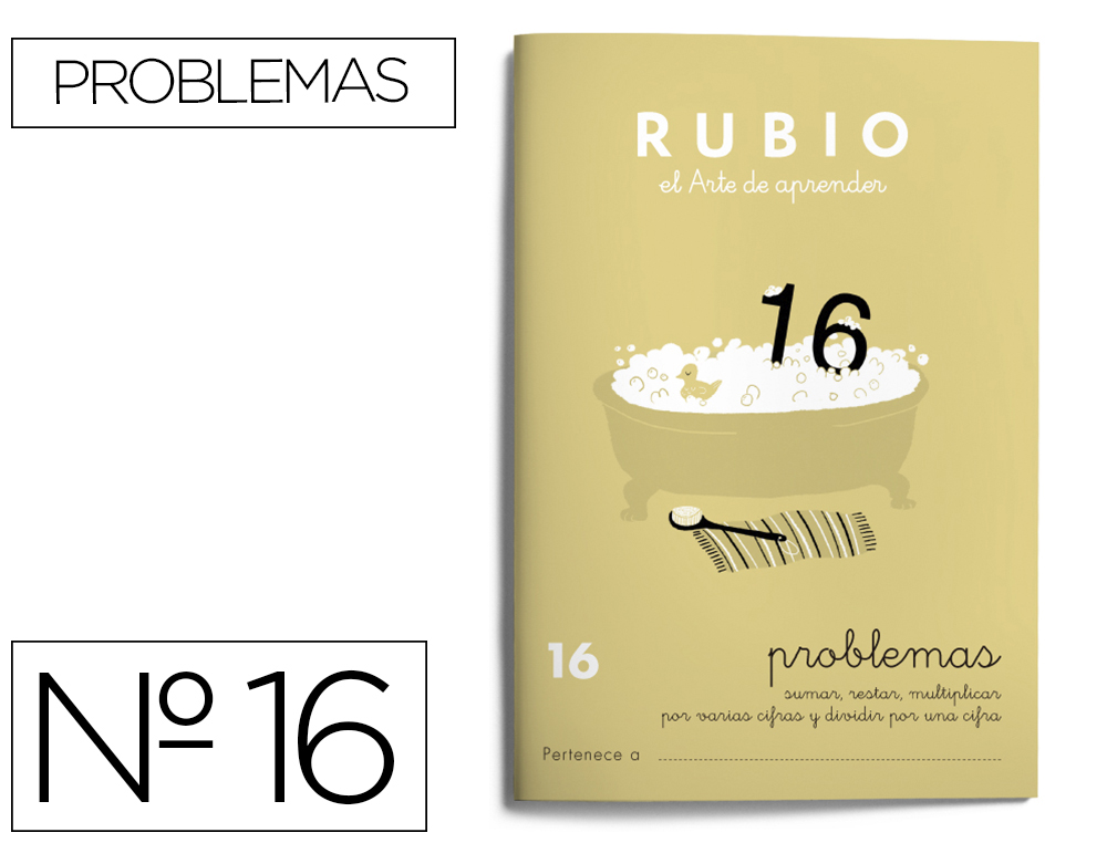 Cuaderno rubio problemas nº 16