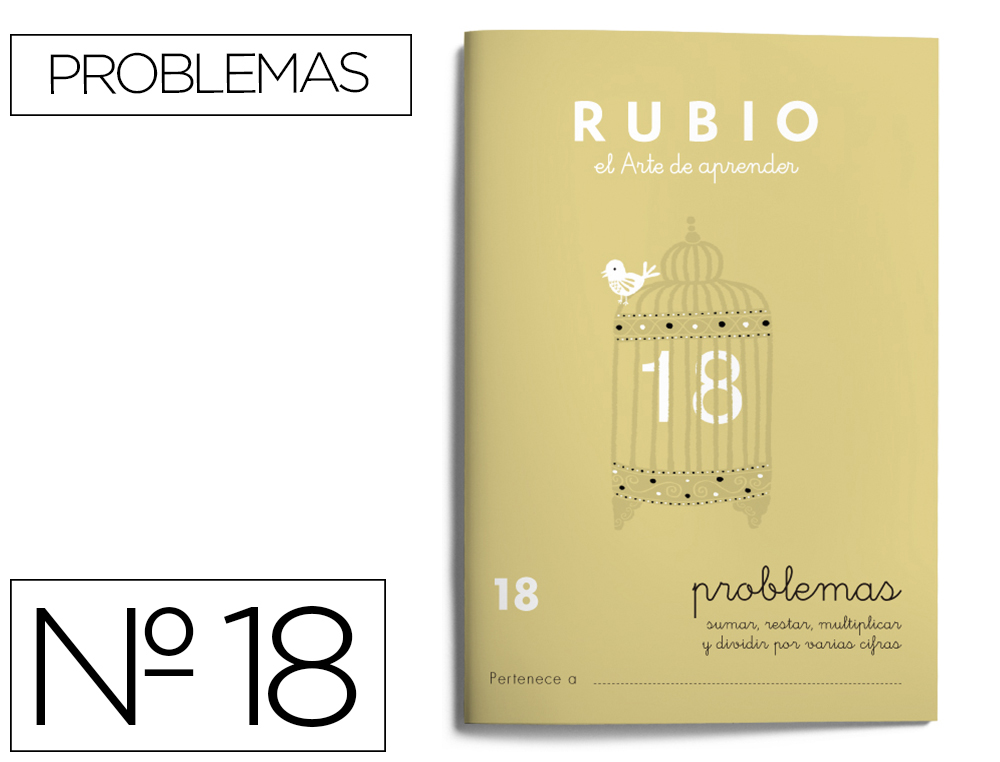 Cuaderno rubio problemas nº 18