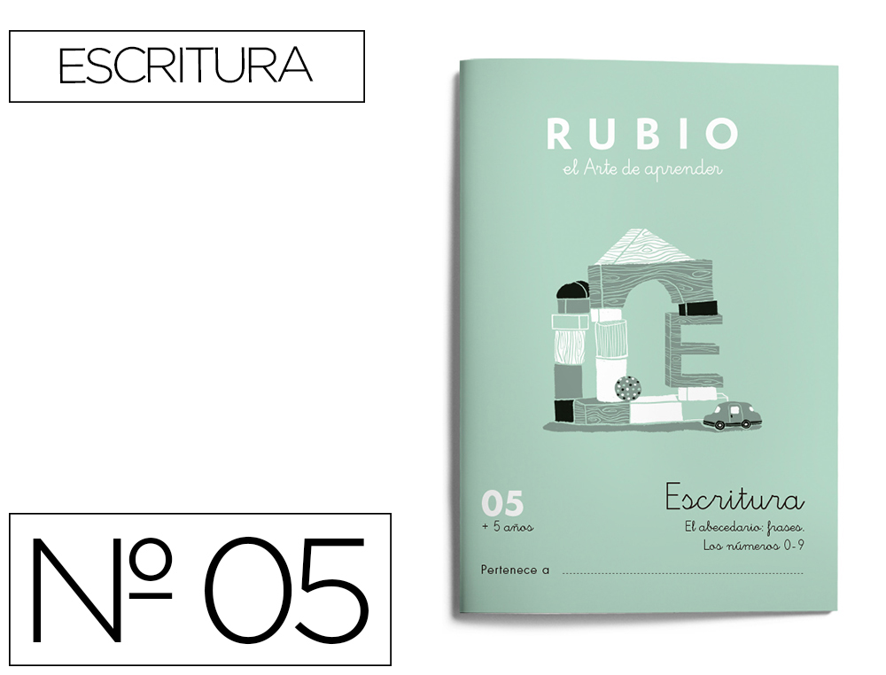 Cuaderno rubio caligrafia nº 05