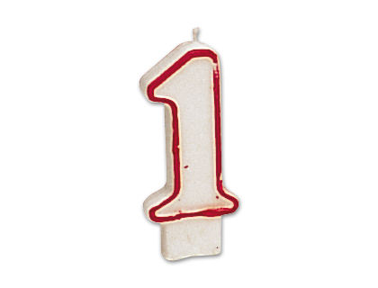 Vela cumpleaños liderpapel nº1