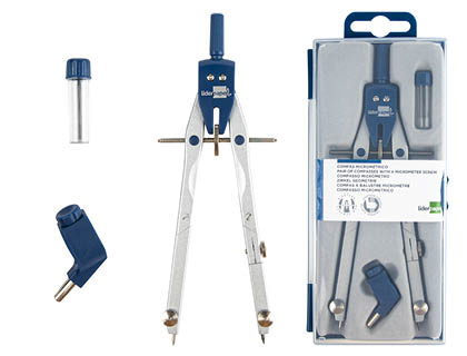 Compas liderpapel micrometrico con adaptador