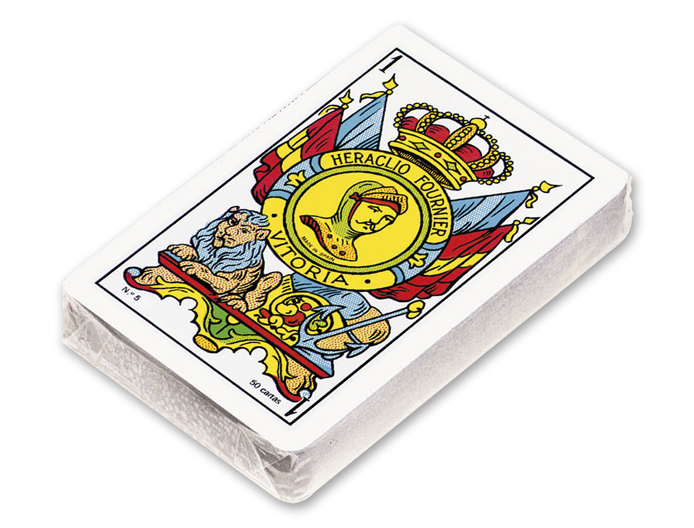 Baraja fournier española nº35 50 cartas caras catalanas