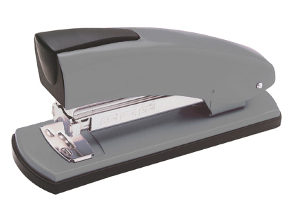 Grapadora petrus 2001p color gris capacidad 30 hojas