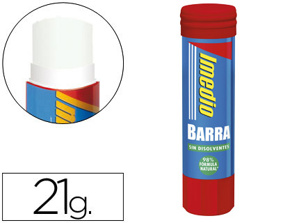 Pegamento imedio en barra 21 gr unidad