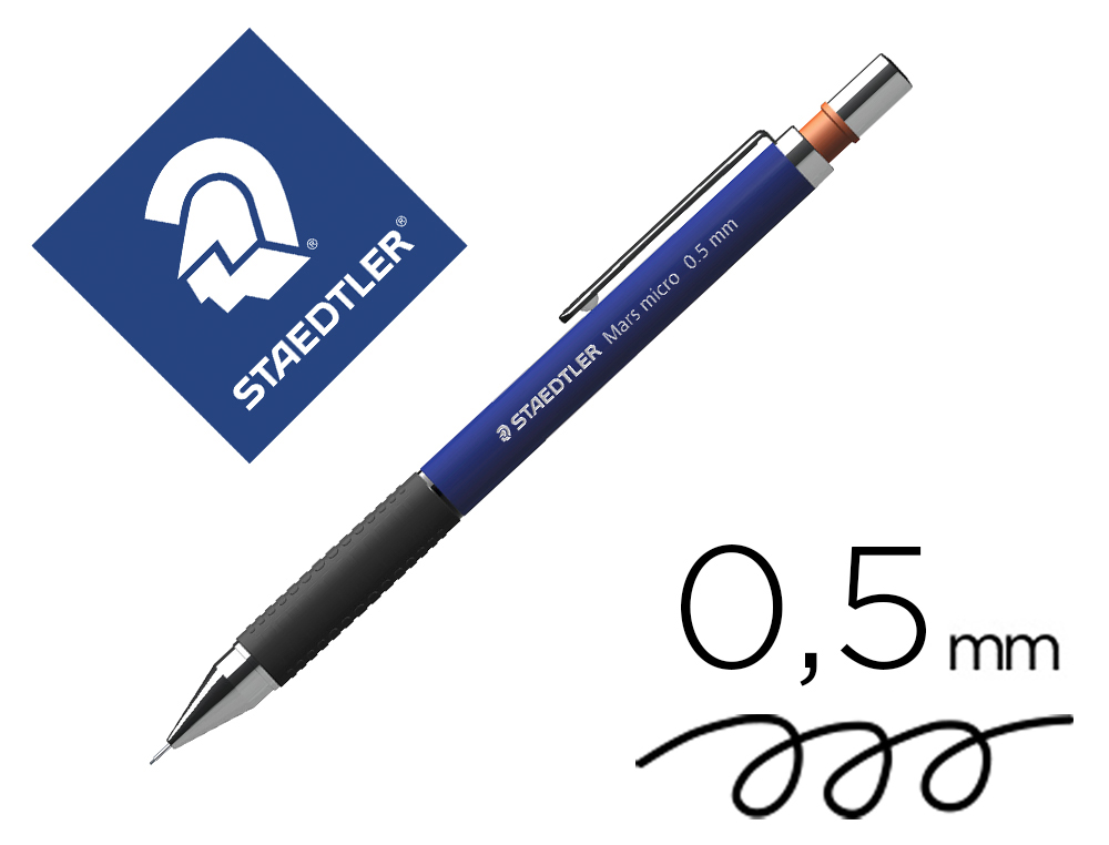 Portaminas staedtler de 0,5 mm con clip