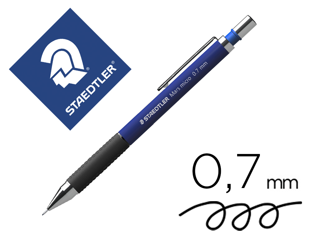 Portaminas staedtler de 0,7 mm con clip