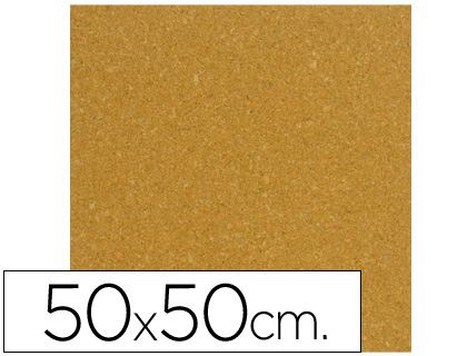 Corcho 50x50 cm grosor 4 mm unidad