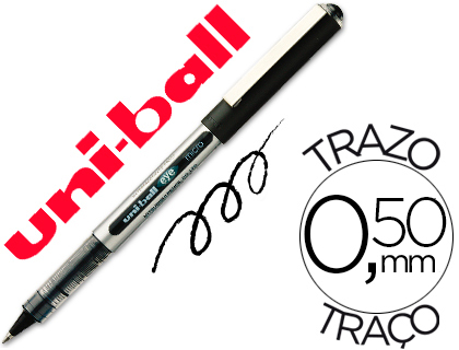 Rotulador uni-ball roller ub-150e micro eye negro 0,5 mmunidad