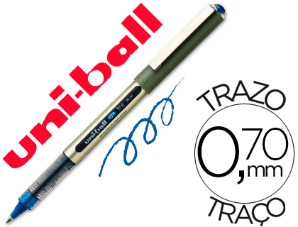 Rotulador uni-ball roller ub-157e azul 0,7 mm unidad