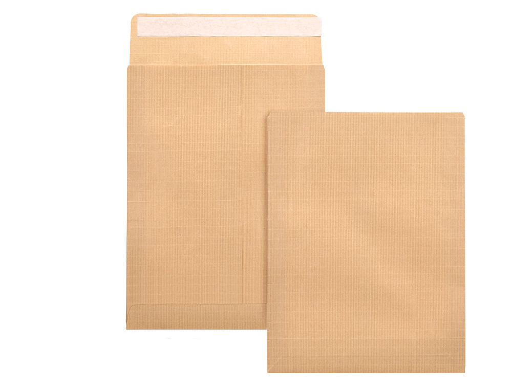 Sobre liderpapel bolsa n.5 kraft din c5 162x229 mm tira de silicona caja de 250 unidades