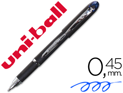 Rotulador uni-ball roller sx-210 tinta hibrida azul