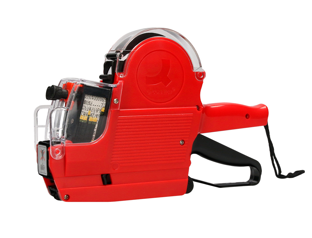 Etiquetadora q-connect 2 rodillo 10 digitos