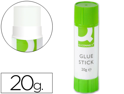 Pegamento q-connect en barra 20 gr unidad