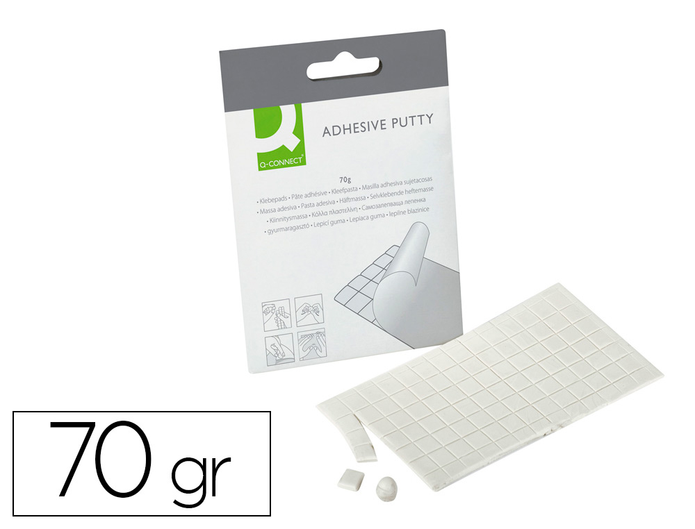 Sujetacosa masilla q-connect adhesiva