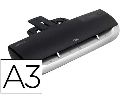 Plastificadora gbc fusion 3000l din a3 apagado automatico 2 rodillos hasta 125 mc