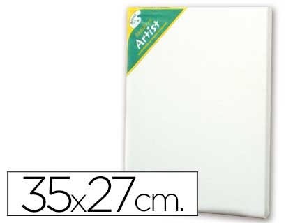 Bastidor artist 5f lienzo grapado trasero algodon 100% 35x27 cm