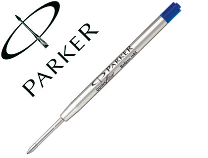 Recambio boligrafo parker azul fino