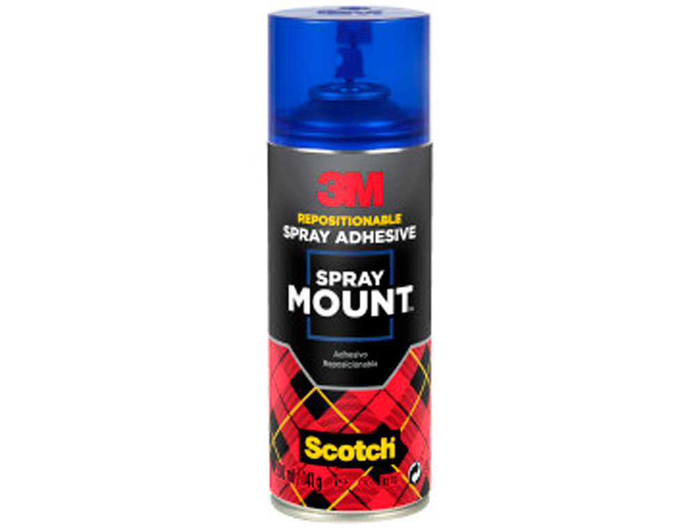 Pegamento 3m spray mount adhesivo reposicionable por tiempo limitado bote de 200 ml