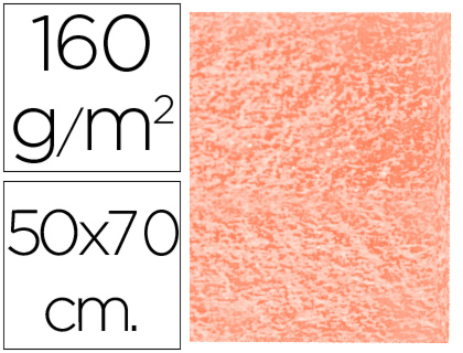 Fieltro liderpapel 50x70cm color carne 160g/m2