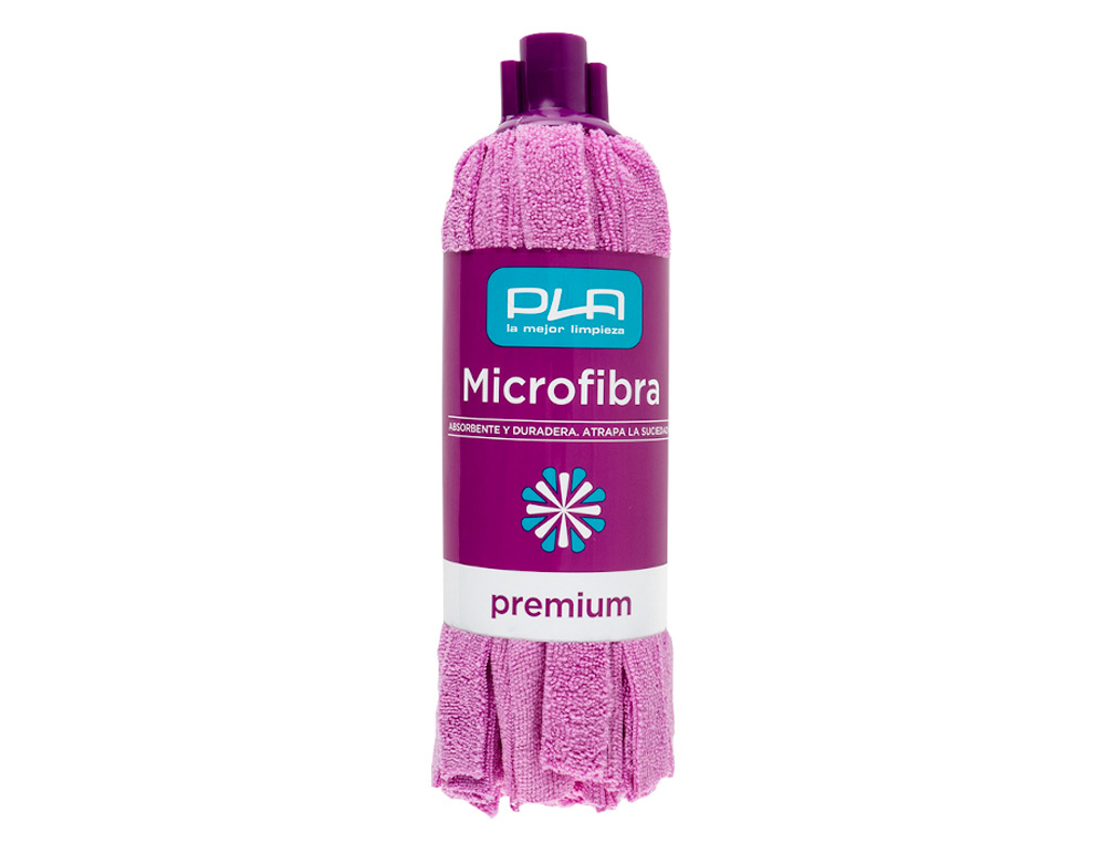 Fregona tiras microfibra premium viola 160 gr