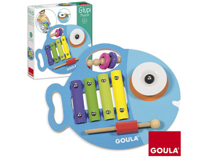 Juego goula didactico glupy musical 3 en 1