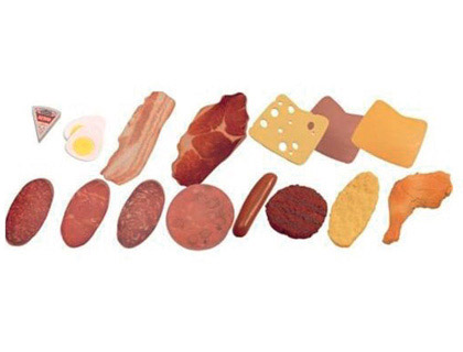 Juego miniland fiambre 16 piezas