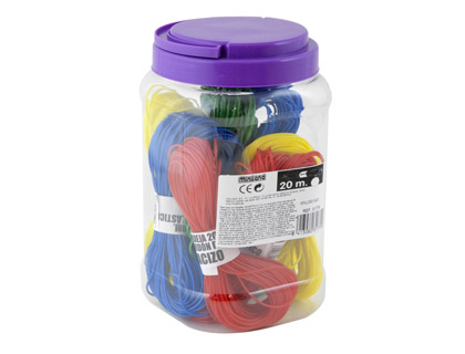 Juego miniland macarron bote 8 madejas 20 metros 4 colores surtidos