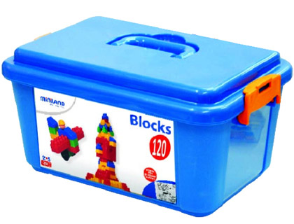 Juego miniland super kim bloc 120 piezas