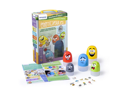 Juego miniland emoticapsules 6 piezas