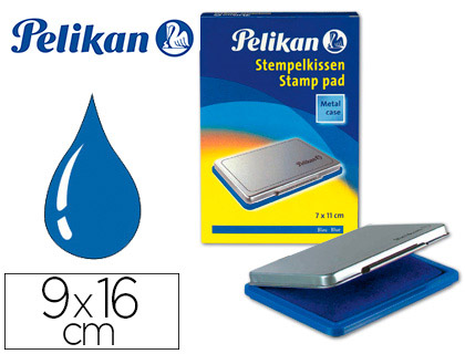 Tampon pelikan nº1 azul 90x160 mm