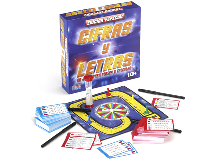 Juego de mesa falomir cifras y letras basic