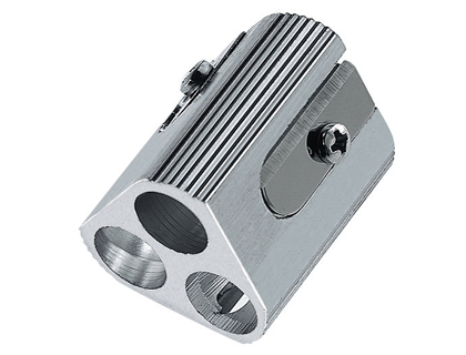 Sacapuntas m+r metalico 3 usos