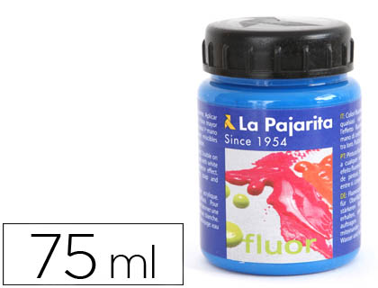 Pintura acrilica la pajarita f-05 azul luminoso 75ml