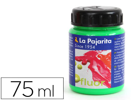 Pintura acrilica la pajarita f-06 verde cesped 75ml