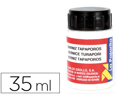 Barniz la pajarita tapaporos bote 35 ml