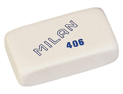 Goma de borrar milan 406 unidad