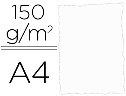 Papel pergamino din a4 troquelado 150 gr color parchment blanco paquete de 25 hojas