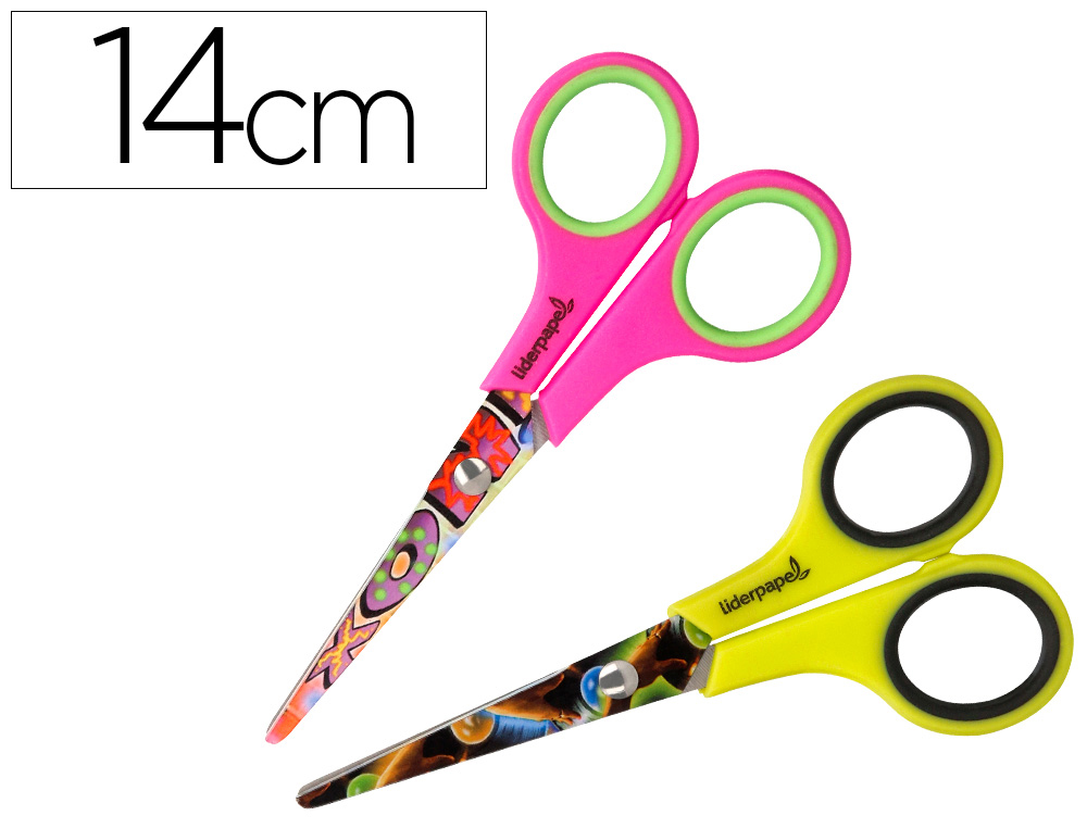 Tijera liderpapel hip hop 14cm unidad