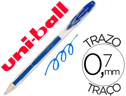 Boligrafo uni-ball roller um-120 signo 0,7 mm tinta gel color azul